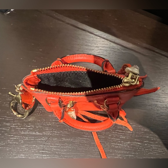 Rebecca Minkoff Keychain Leather Pouch Wallet NWOT - Picture 5 of 6